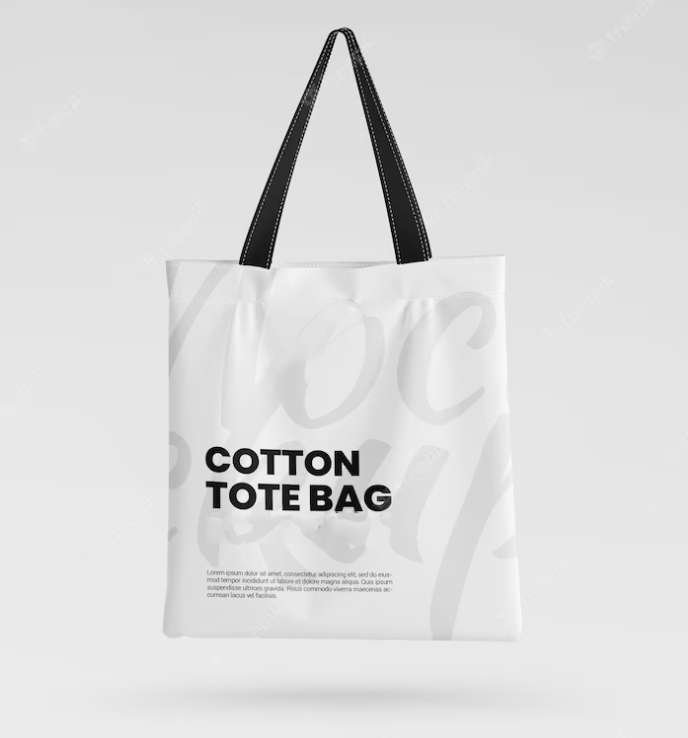 screen printed tote bags