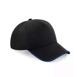 Beechfield Authentic Piped 5 Panel Cap